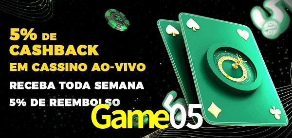 Promoções do cassino ao Vivo Game05